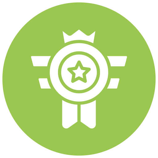 Star medal Generic color fill icon