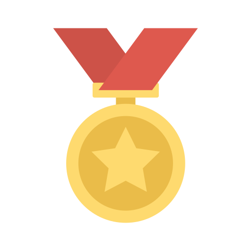 medal Dinosoft Flat ikona