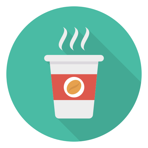 コーヒー Dinosoft Circular icon