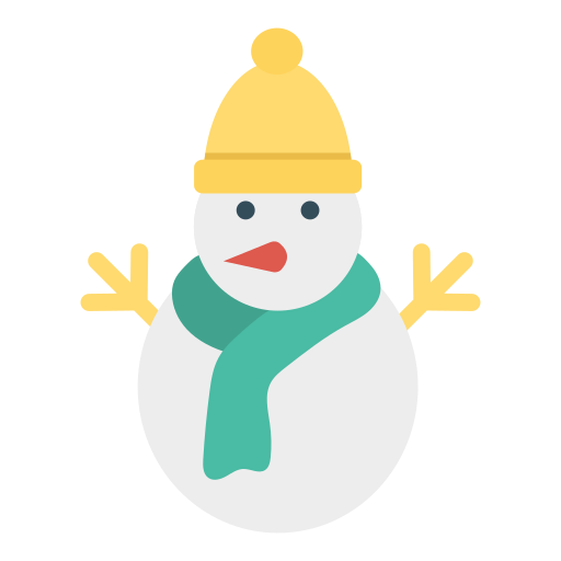 Snowman Dinosoft Flat icon