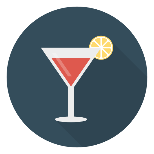 cocktail Dinosoft Circular icon