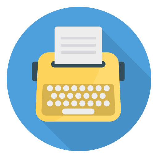 machine à écrire Dinosoft Circular Icône
