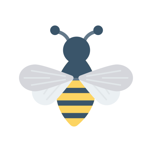 蜂 Dinosoft Flat icon