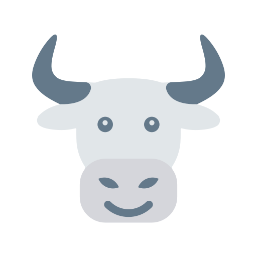 Bull Dinosoft Flat icon