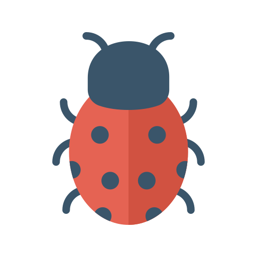 Ladybug Dinosoft Flat icon