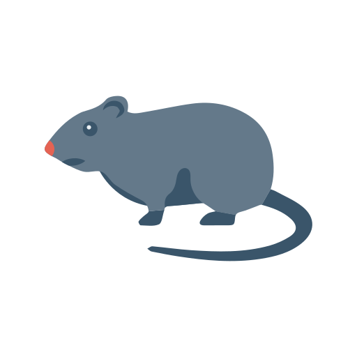 szczur Dinosoft Flat ikona