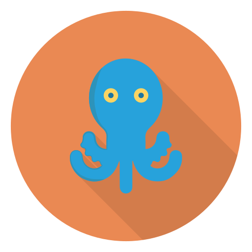 Octopus Dinosoft Circular icon