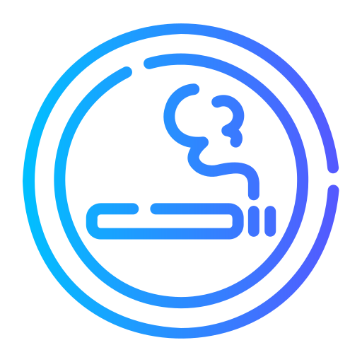 Smoking area Generic gradient outline icon