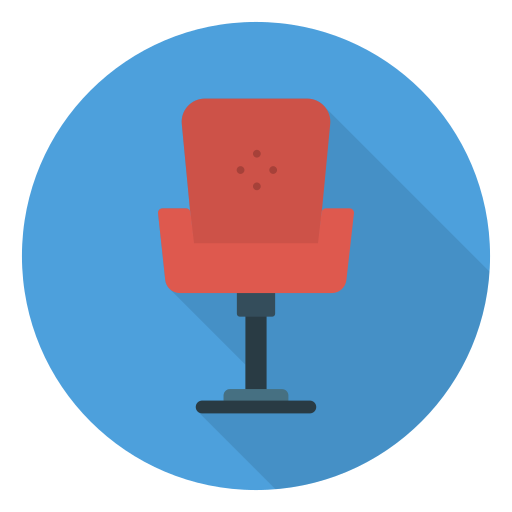 Chair Dinosoft Circular icon