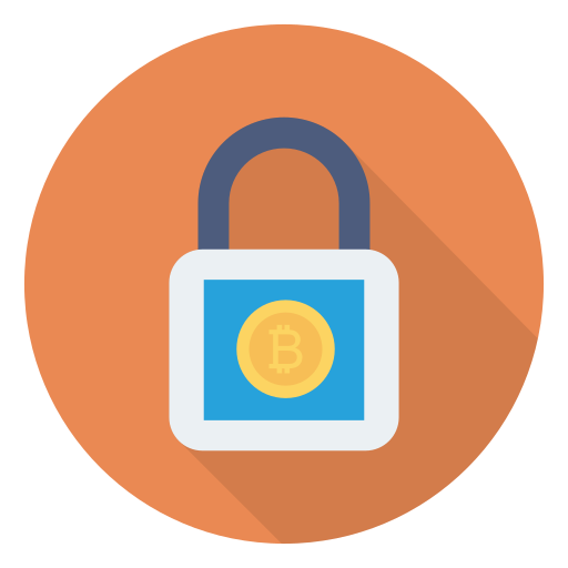 Lock Dinosoft Circular icon