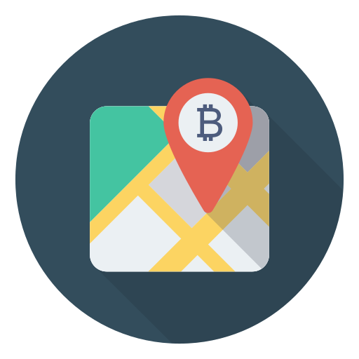 Maps and location Dinosoft Circular icon