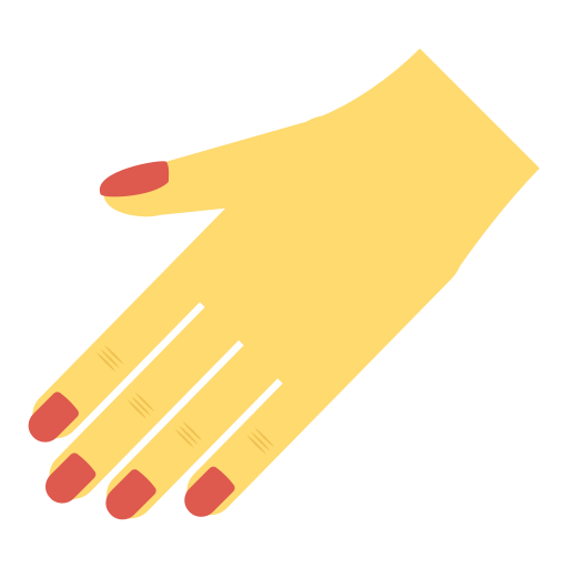 hand Dinosoft Flat icon
