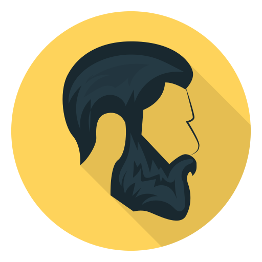 Hairstyle Dinosoft Circular icon