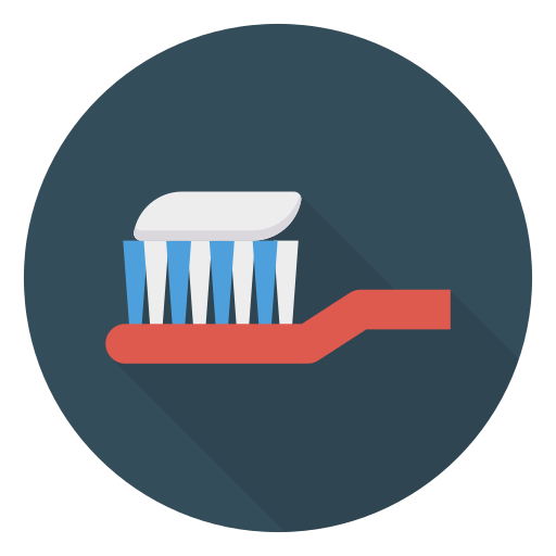 Toothbrush Dinosoft Circular icon