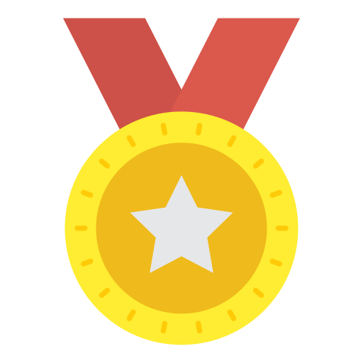médaille Dinosoft Flat Icône