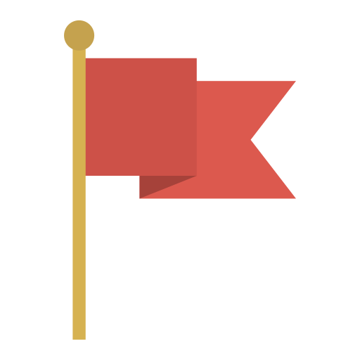 Bandera Dinosoft Flat icono