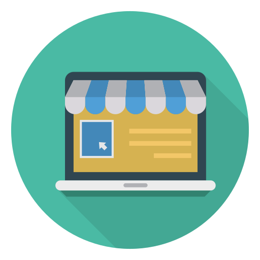 Ecommerce Dinosoft Circular icon