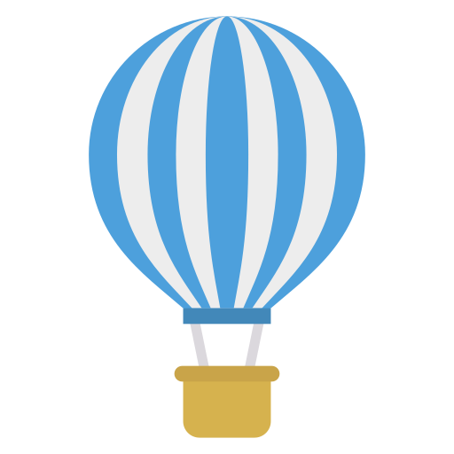 空気熱気球 Dinosoft Flat icon