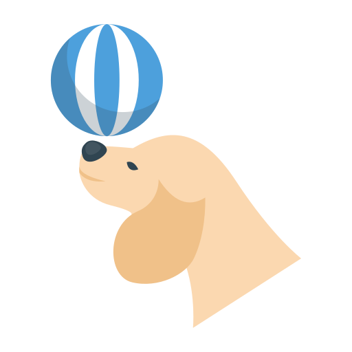 hond Dinosoft Flat icoon
