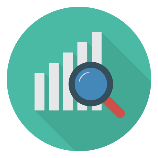 Analytics Dinosoft Circular icon