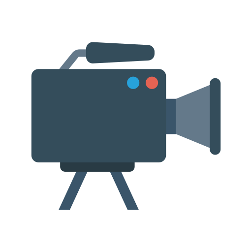 Video camera Dinosoft Flat icon