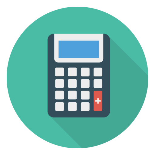 Calculator Dinosoft Circular icon