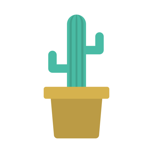 cactus Dinosoft Flat icono