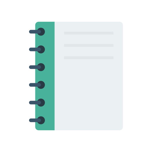 Notebook Dinosoft Flat icon