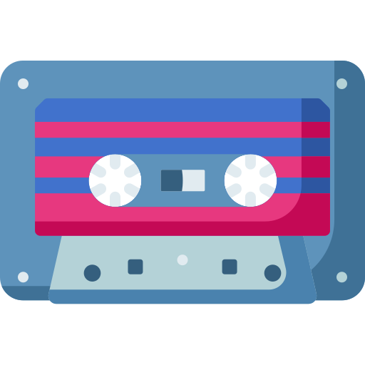 Cassette tape Special Flat icon