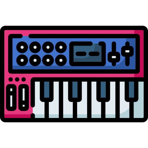 Synthesizer Special Lineal color icon