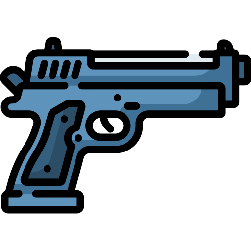 handgeweer Special Lineal color icoon