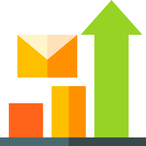 statistiken Basic Straight Flat icon