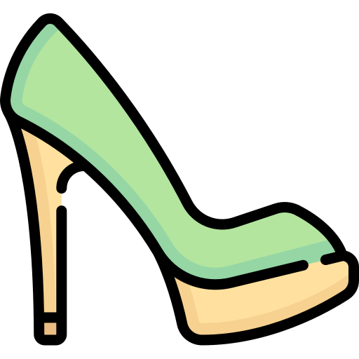 High heel Special Lineal color icon