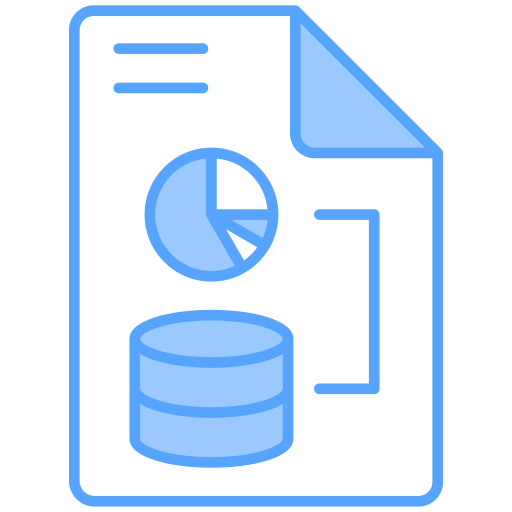 base de datos Generic color lineal-color icono