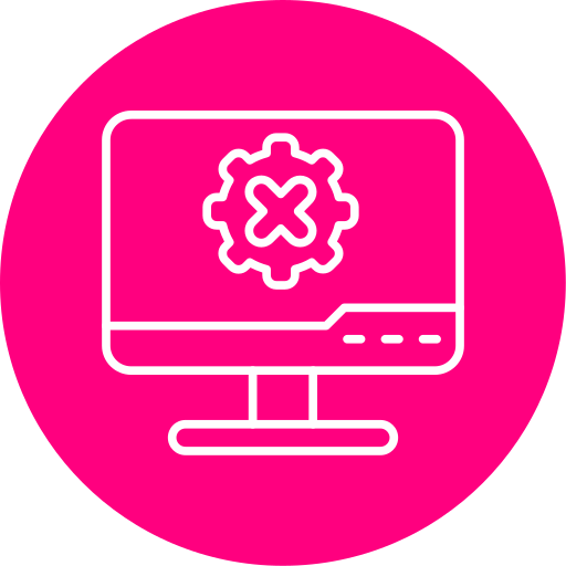 computadora Generic color fill icono
