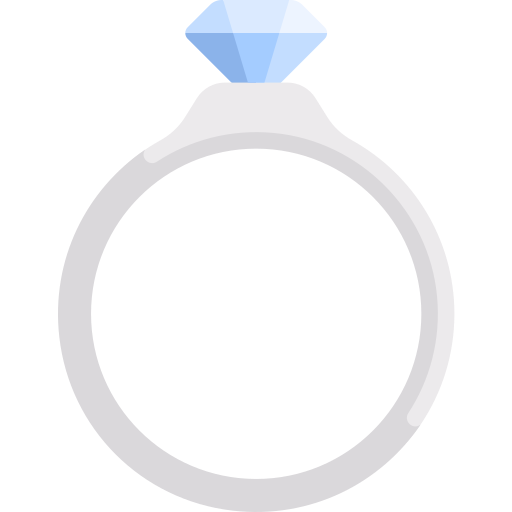 Engagement ring Special Flat icon