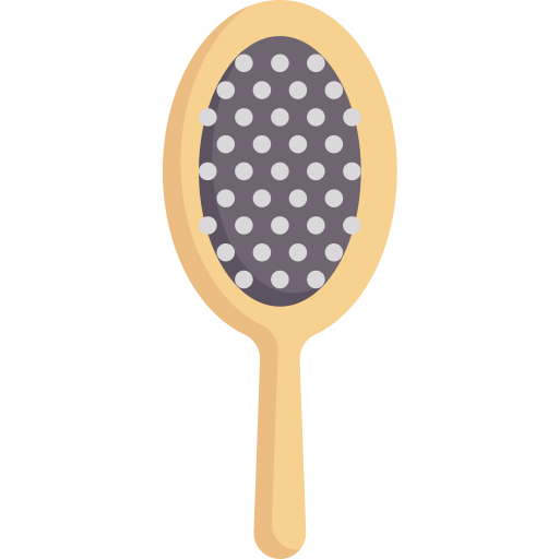 Hairbrush Special Flat icon