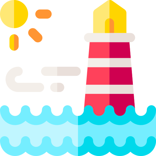 Lighthouse Basic Rounded Flat icon