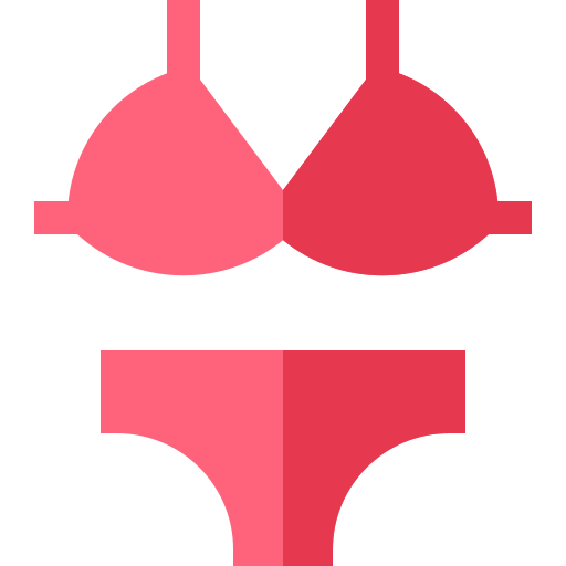 Bikini Basic Straight Flat Ícone
