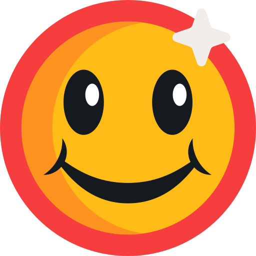 Smiley Detailed Flat Circular Flat icon