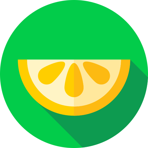 Lime Flat Circular Flat icon