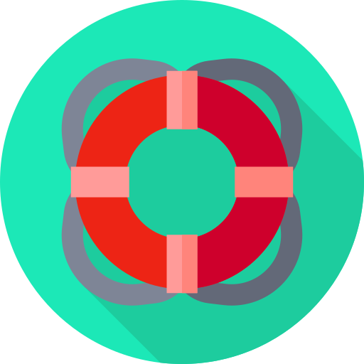 命の恩人 Flat Circular Flat icon