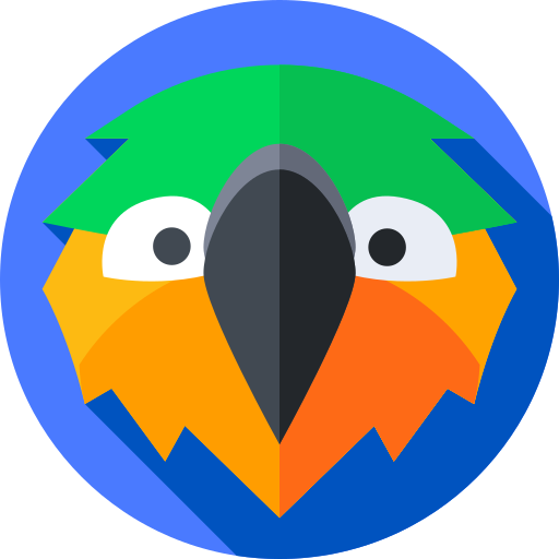 Parrot Flat Circular Flat icon