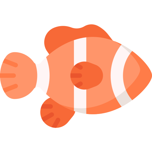 Clown fish Special Flat icon