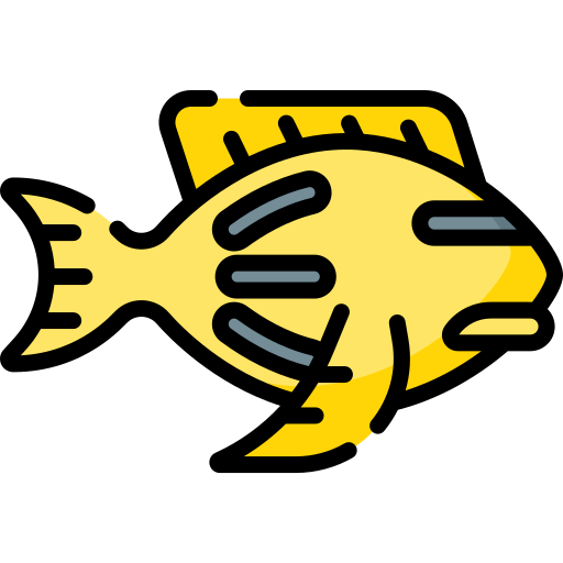 Fish Special Lineal color icon