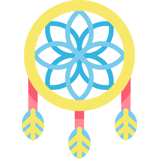 Dreamcatcher Kawaii Flat icon