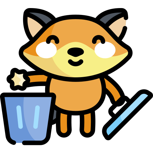 müll Kawaii Lineal color icon