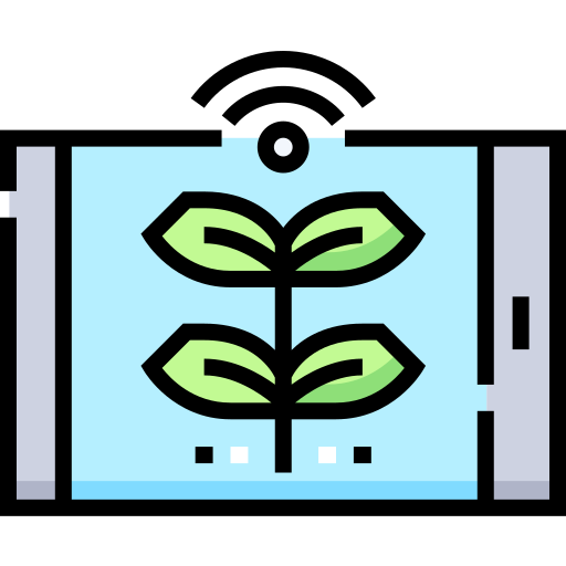 smart farm Detailed Straight Lineal color icon