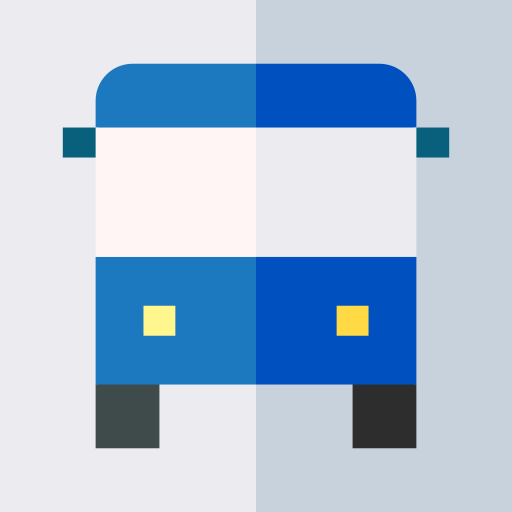 bushaltestelle Basic Straight Flat icon