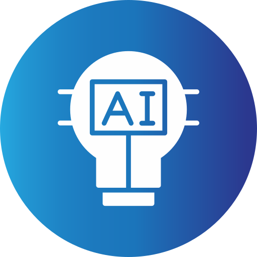 inteligencia artificial Generic gradient fill icono